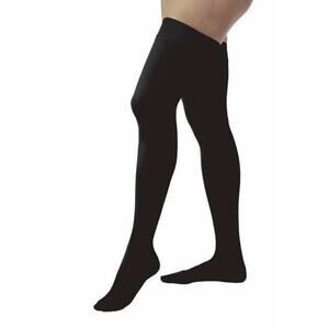 Jobst Opaque Silicone Dot Band Thigh CT 20-30mmHg Classic Black Small